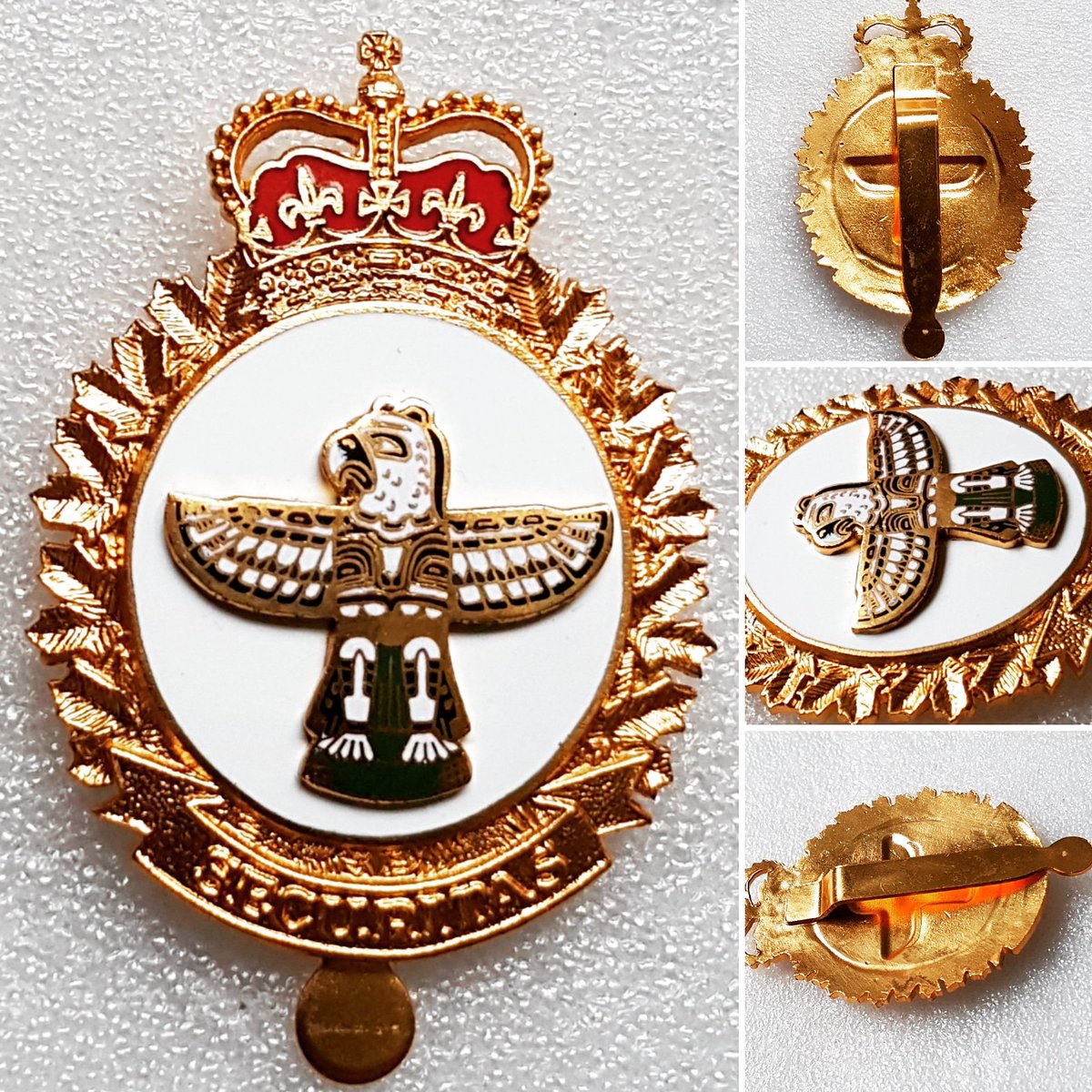New badge. Canadian Military Police Branch