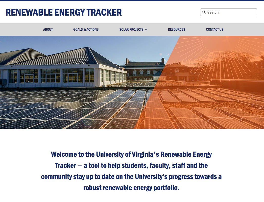UniversitySolar's tweet image. #UVA's new tool tracks #solarenergy production in real-time. See it at renewableenergy.fm.virginia.edu @UVAFM 

#Research #Education #WinWin