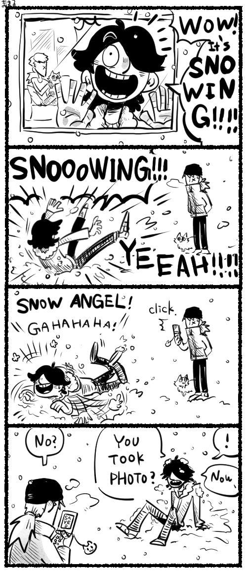 taidaiまんが 「雪」  #魚民の今日の仕入れ https://t.co/C9JzLkxvWI