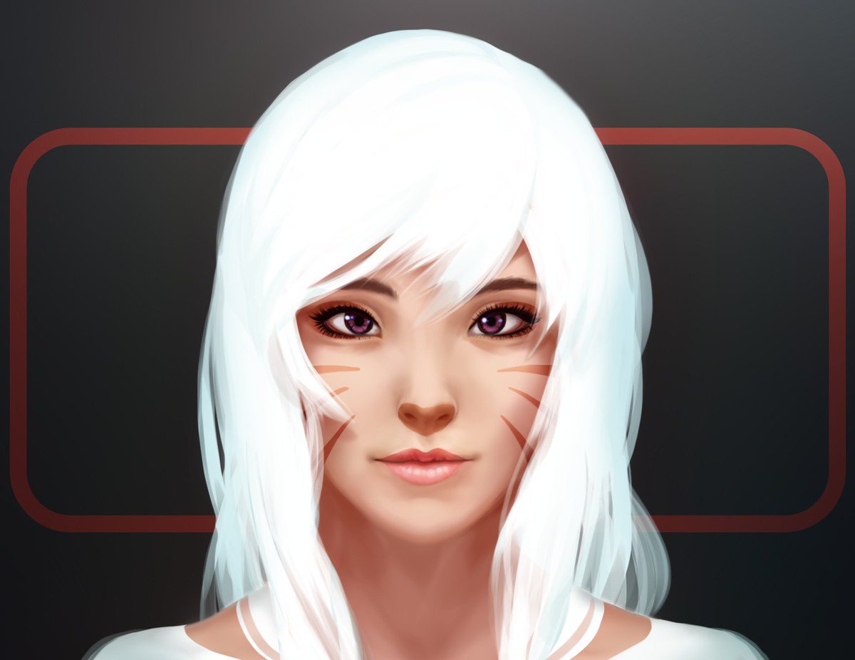 crystalclouds77's tweet photo. I just wanted to paint a random realistic neko girl, but surprisingly at the end realised she kinda looks like black hanekawa from the monogatari series.
#art #digitalart #neko #whitehair #girl #painting https://t.co/Niovi8Zvvl