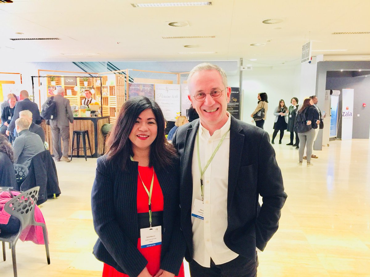 mshelsinki's tweet photo. First day at Congress Center and learning about sustainability and green tourism! #Ifeelslovenia #sunbeetours #conventa2018 #conventaexperience #conventa10 #eventprofs #MICE #Balkans https://t.co/UVpFwkhmiX