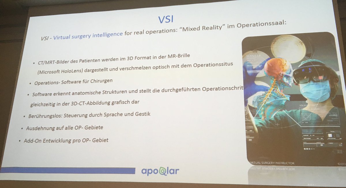 MirjamBauer's tweet photo. Lücken/Apolar @Marienkh_HH nutzt #MixedReality zB im OP; auch #VirtualsurgeryIntelligence für Patienten, erhöht Verständnis #bmck18 #VR #VI https://t.co/AkWrmiw3Z1