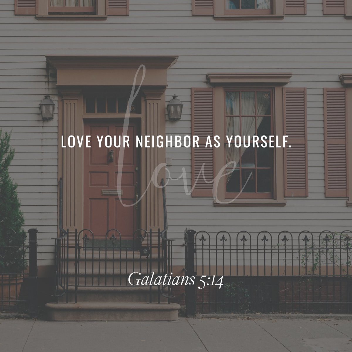 Who is your neighbor you ask?  Well, everyone you come in contact with!!! I love you ALL my Twitter neighbors ❤️❤️❤️ #goshowsomelove #Jesusdidit #soshouldwe  bible.com/1/gal.5.14.kjv