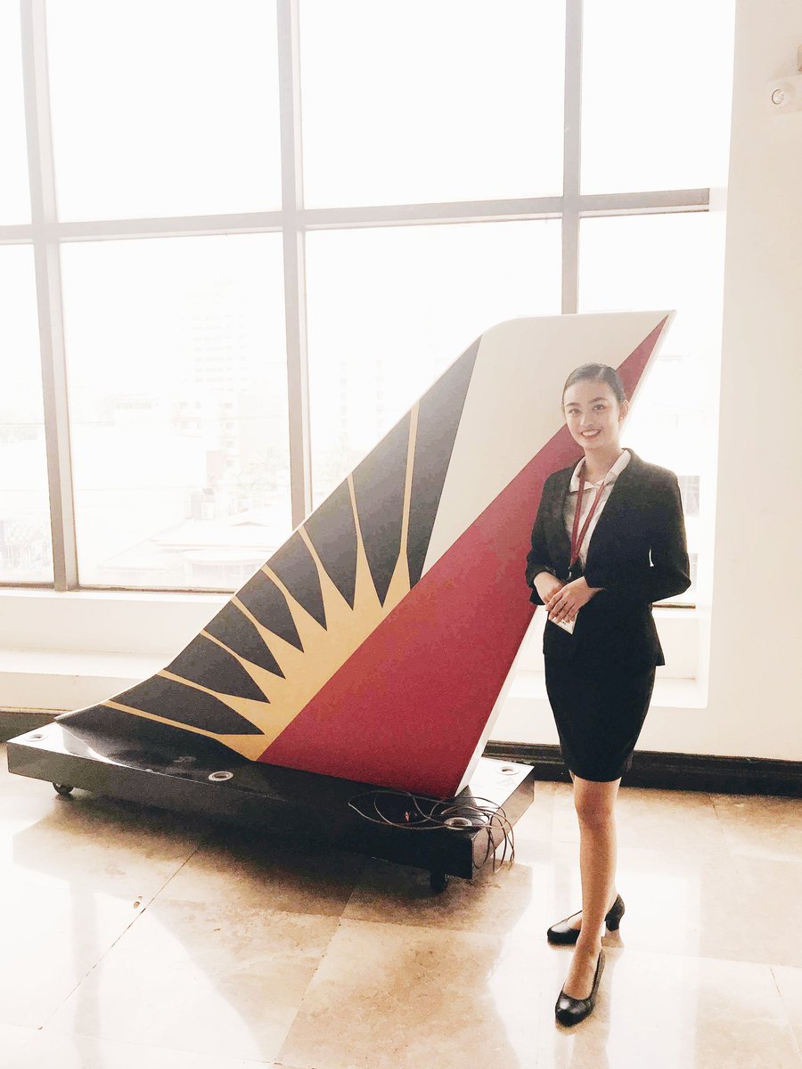 mygicaa's tweet photo. mabuhay philippine airlines! ✈ #PALtraining https://t.co/sjUcvUDNAP