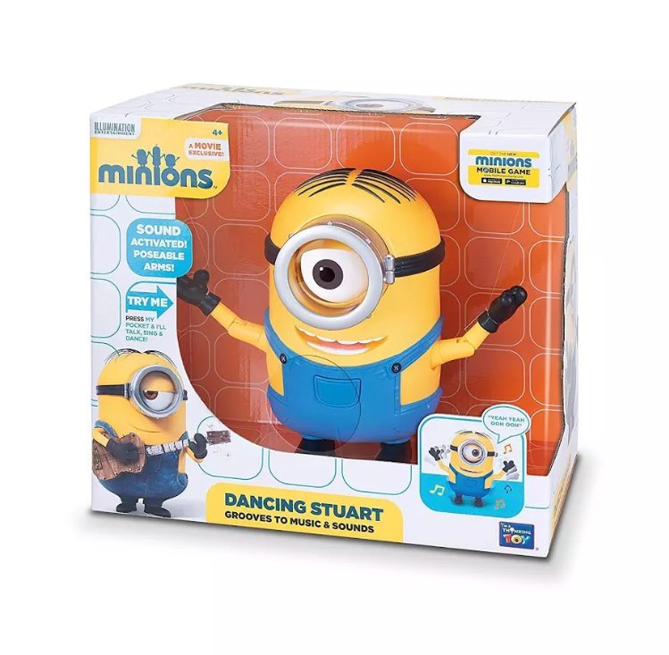 Skin_Essence's tweet photo. #Minions #Stuart Last one on #eBay #quick https://t.co/0GrM1tiBzw #toys #dancinstuart https://t.co/VJ7kOmi3JI