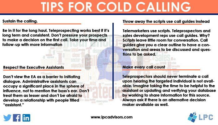 lpcadvisors's tweet photo. Next time make your customer base more strong with below pointers.

#coldcalling #leadgenerationcompany #researchanalyst #CDQA #leadgenerationjobspune #B2B #b2bpune #contactdiscovery  #researchanalystpune #b2binternational #dataanalyst https://t.co/VJMfeTIBf9