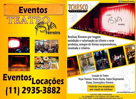 Tchesco2017's tweet photo. Apresente sua empresa, marca ou produto para seus clientes. Nossa instituição  está de portas , abertas para que você e sua marca apresentem conferências e debates.
Entre em contato para agendar sua palestra em nosso Teatro!
Celular (11) 99336 6451 Tchesco
tchesco2006@gmail.com https://t.co/JKPnZj3y2x