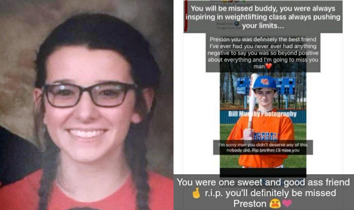 The victims of yesterday's shooting at a Kentucky high school have been identified as Bailey Holt and Preston Cope, both 15. A classmate called them "great people": "I have never heard one negative thing come from their mouths." nydailynews.com/news/national/…