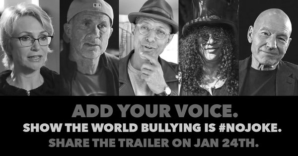 evolvedpdub's tweet image. Help spread our message that bullying is #NoJoke! Share the #NoJoke film trailer &amp;amp; support victims of #bullying thndr.me/vP30WC