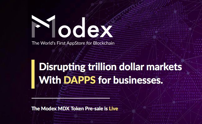 modex_tech's tweet image. The Modex ICO is disrupting trillion dollar markets, by building a marketplace of dapps for businesses. Join the pre sale now! ➡️ modex.tech