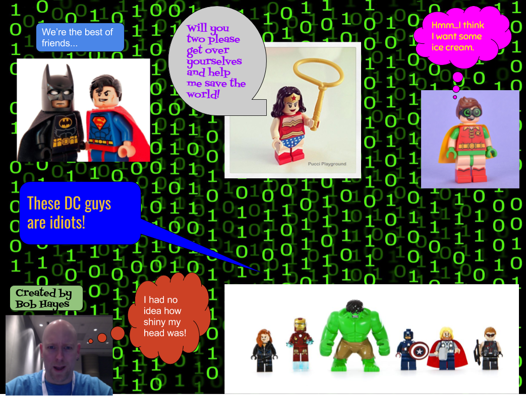 SwaggyBob311's tweet photo. Making comic strips at #FETC with @jmattmiller 
#fetccreate @186TechTILs https://t.co/WZE3sGyoMu