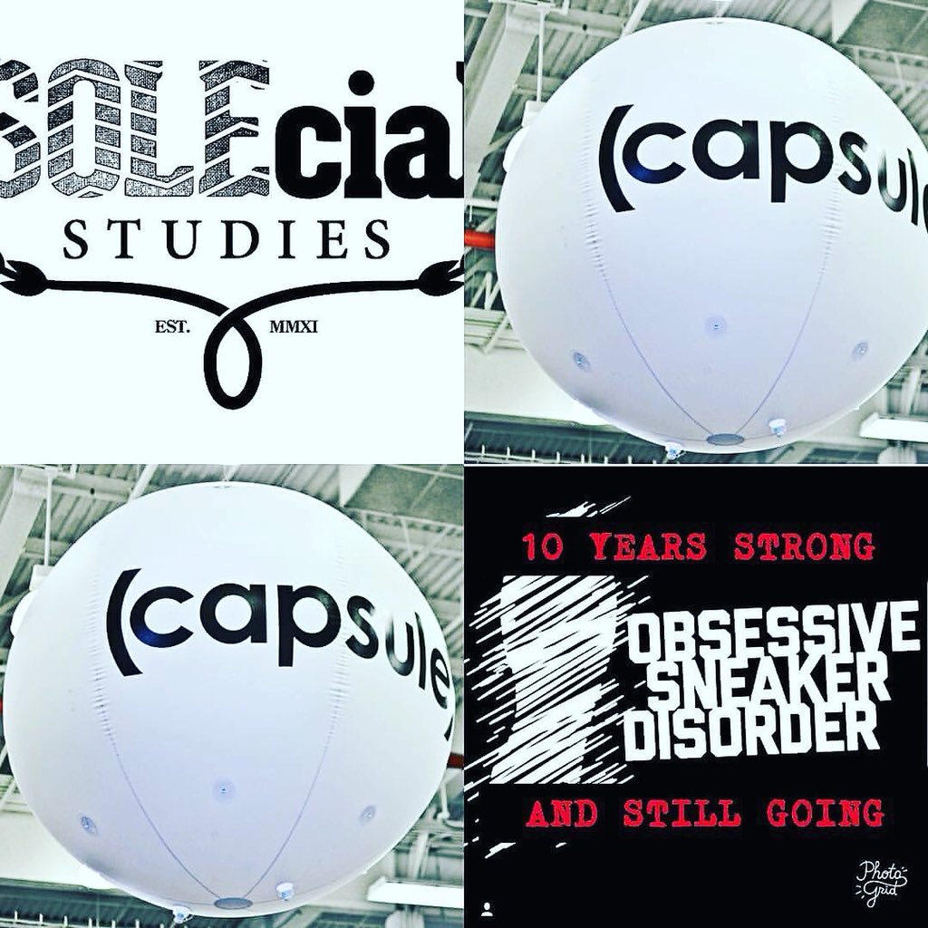SOLEcialStudy's tweet photo. Folks in 🗽NYC please join us at the @capsuleshow at Pier 94 for the @osdlive &amp; #SOLEcialStudies exhibit! (booth B15.)

Fashion, sneakers, Hip Hook display for you to see and enjoy! #capsuleshow #osdlive #solecialstudies #fashion https://t.co/OSROWbP7rV