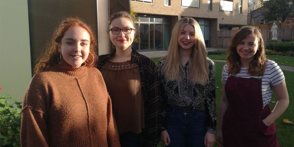 CAFODSchools's tweet photo. Wishing our gappers Ciara, Aleks, Isabel and Sophie safe and happy travels to Nicaragua and El Salvador today! Please share the exciting news that that applications are open for 2018/19! https://t.co/r2Vv1rBNSR https://t.co/uk6KOsUDdX