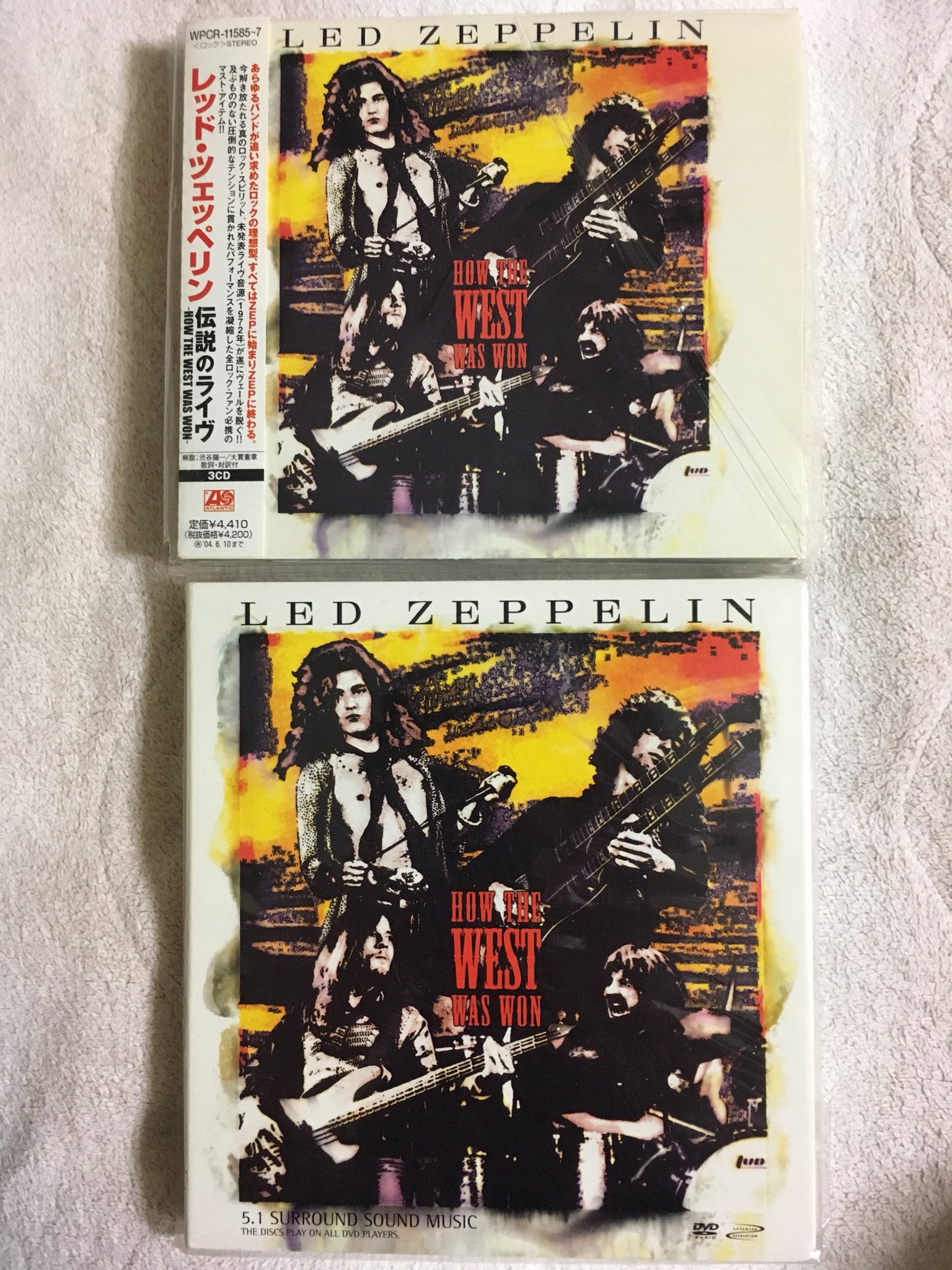 プレス盤! LED ZEPPELIN-【HOW THE WEST WAS REDONE】3CD www.gastech