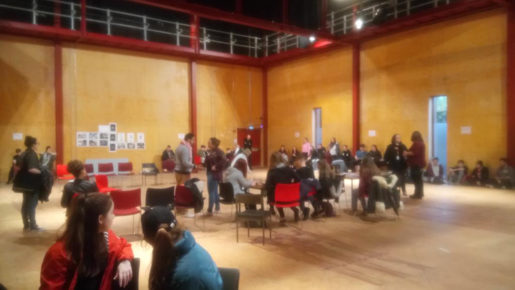 hannah_persaud's tweet photo. The fab @FiClayton welcoming everyone to Day 2 of #NextGenerationBackstage. I'm so excited to be part of this day with the awesome next generation of backstage talent! #lingscreativehub https://t.co/zelL1shC1O