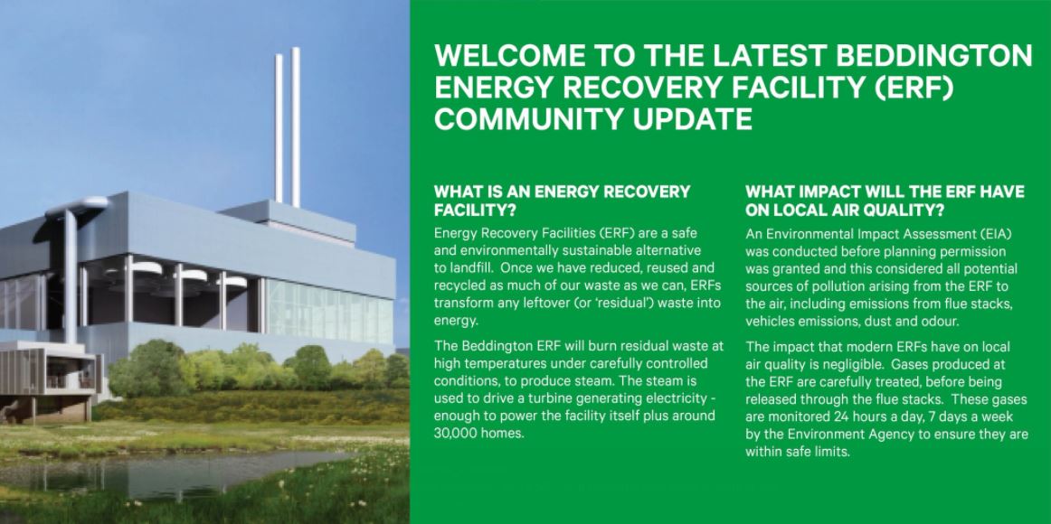 For more information about commissioning #BeddingtonERF please see our newsletter, we shared this with c. 14,500 local residents ow.ly/REQf30hWz2V