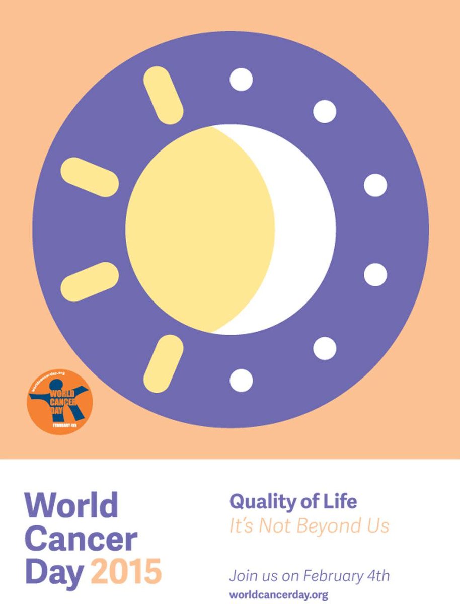 DES_Journal's tweet photo. Cancer goal : maximising the quality of life https://t.co/LSkJt1V0aa #WCD2015 poster via @uicc the #cancer is #NotBeyondUs #WorldCancerDay https://t.co/qiQk4bG3bO