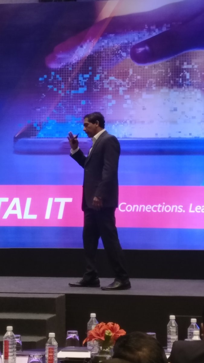 vijayendrasingh's tweet photo. #BMC Day #Digitaltransformation  Gunal  Kannan speaking on BMC Innovation to Power Digital Transformation https://t.co/5U5lpxVap5