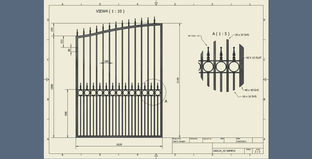 LtdTaurus's tweet image. #3dmodelling #gates #railings