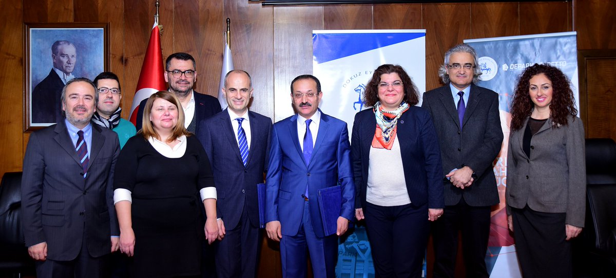 dokuzeylultto's tweet photo. Türkiye'nin Uluslararası Oyun Üreticilerinden @NetmarbleTurkey ile @universitemDEU ve @dokuzeylultto @deparktgb arasında Dijital Oyun ve Tasarım Kuluçkası'nın ilk adımları atıldı. https://t.co/5O6shITiMA