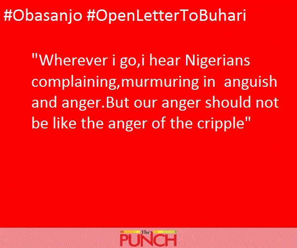 MobilePunch's tweet photo. #Obasanjo #OpenLetterToBuhari https://t.co/MxiXHRvp5a