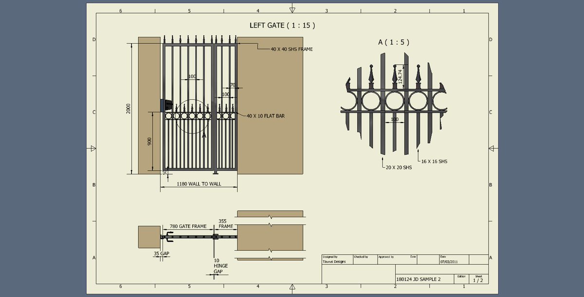 LtdTaurus's tweet image. #3dmodelling #gates #railings