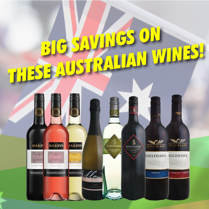 African_Eastern's tweet photo. Celebrate Australia Day with some great Aussie wines!

Hardy’s Stamp
Buy any 3 for AED 152, Save AED 62!

Wolf Blass Eaglehawk
Buy any 3 for AED 137, Save AED 57!

Killawarra Now AED79, Save 23%

Rosemount Diamond Sauv Blanc and Shraz Save 23% https://t.co/YCUBZCKexE