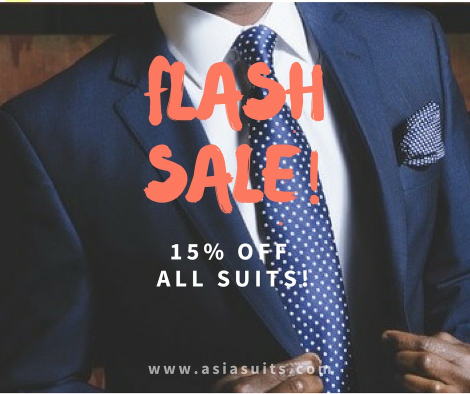 AsiaSuits's tweet photo. Get 15% OFF On ALL Suits!!Shop now to avail this limited time offer!!FREE Shipping for orders $200 and above.
Check Out >> https://t.co/Ki84tAwDFt
#suitsonsale #asiamadesuits #affordablemenssuits #customtailoredsuits #madetomeasuresuits #businesssuits #weddingsuits #asiasuits https://t.co/QVcQNLACdp