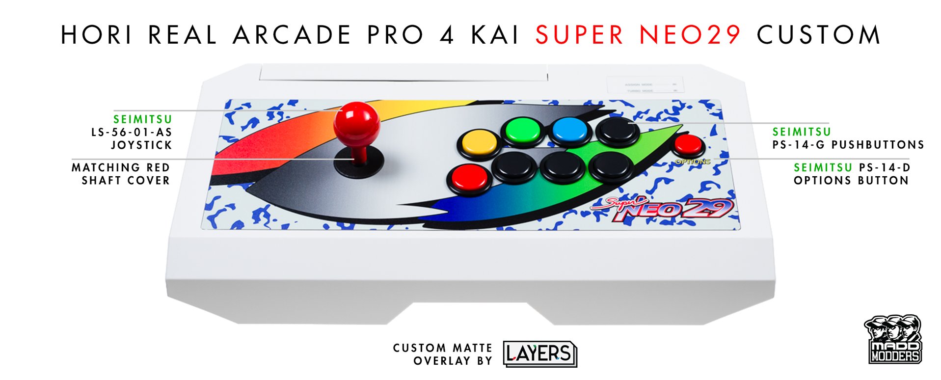 Arcade Shock on Twitter "HORI RAP4 Kai ARCADE Series SUPER NEO 29