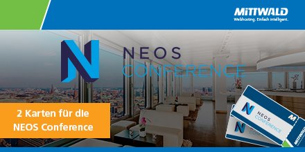 🍀 Tickets zu gewinnen 🍀 Wir verlosen 2 Tickets für die Neos Conference Hamburg! Mit einem Retweet landet euer Name im Lostopf – und vielleicht seid ihr am Freitag, 02.02. die glücklichen Gewinner!
Wir wünschen allen Teilnehmern viel Glück 🍀  #neoscon #neoscms