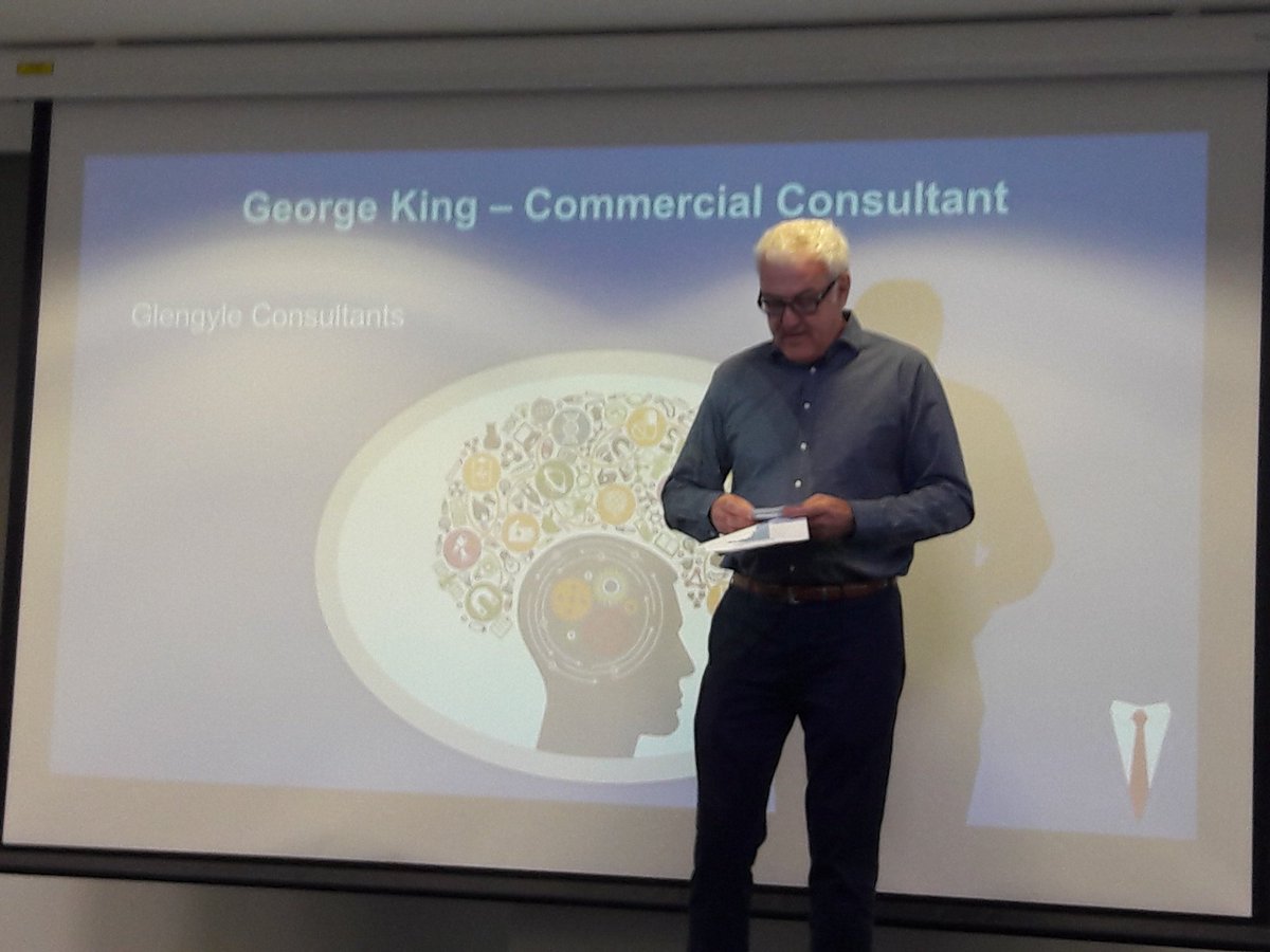 Delighted to have <a href="/GeorgeGlengyle/">George King</a>  with us today talking about #businessfailure