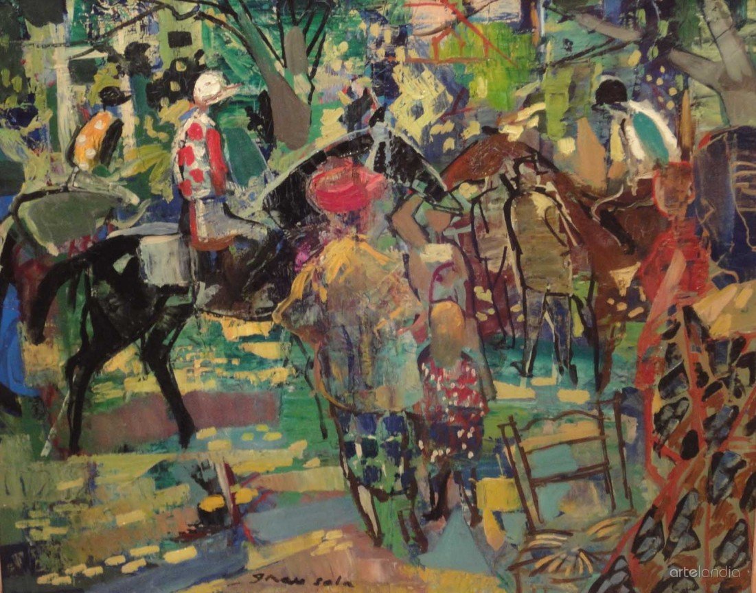 Artelandiasite's tweet photo. Título: Paddock
Autor: Emilio #GrauSala
Técnica: Óleo sobre lienzo
Dimensiones: 38 x 46 cm
Precio: consultar
https://t.co/YGLY9BOcmY https://t.co/MxUJF5ovpz