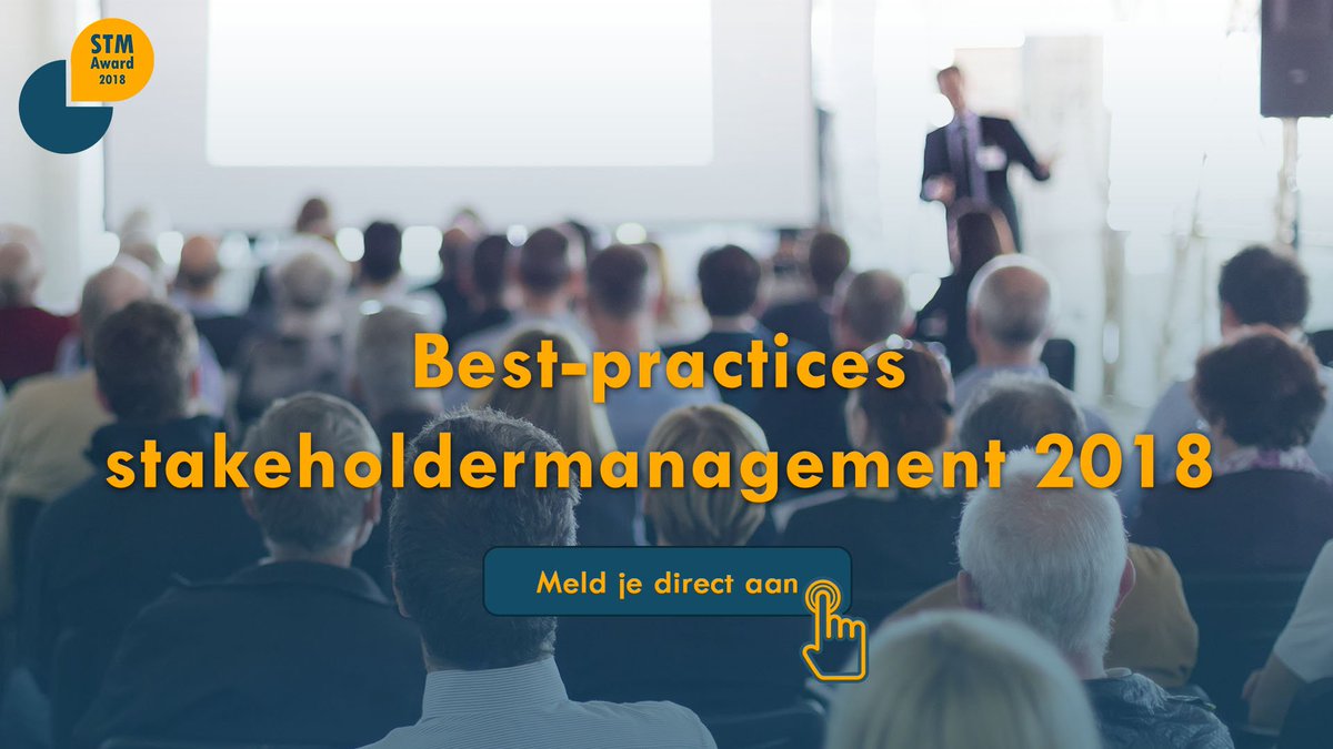 StaMgtAward's tweet photo. Wat zijn de best-practises voor 2018 op het gebied van #stakeholdermanagement? Spijker je kennis bij tijdens de uitreiking van de #award. Meld je nu aan! https://t.co/kkipbrV36w #STM18 https://t.co/Wkl8mmEW1C