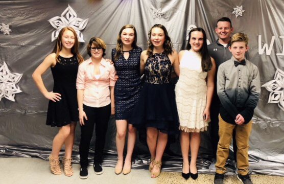 SkylineJags's tweet photo. This year’s @SkylineJaguars Sports Ambassadors at the Winter Ball!   Don’t they all look amazing! #jaguarpride #winterball https://t.co/1jLGQMi7uR