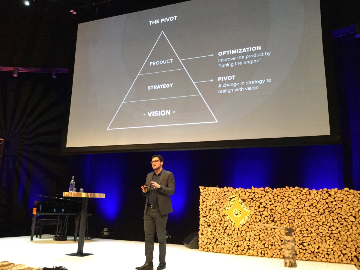jarkkokurvinen's tweet photo. #NBFSweden Eric Ries on #startupway: the pivot for leading #lean -until you find your true customer value, pivot your operation towards that https://t.co/qhlgpaHRI7