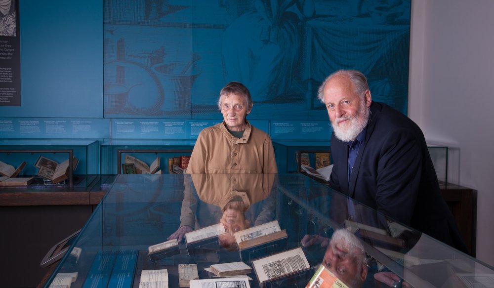 UniversityLeeds's tweet photo. There's just one week left to catch the fantastic #CooksAndTheirBooks exhibition in the Treasures of the Brotherton Gallery @LULGalleries. 

Find out how attitudes to food have changed over time: https://t.co/IPiaVzD1E6 https://t.co/cj4mxzPNf9
