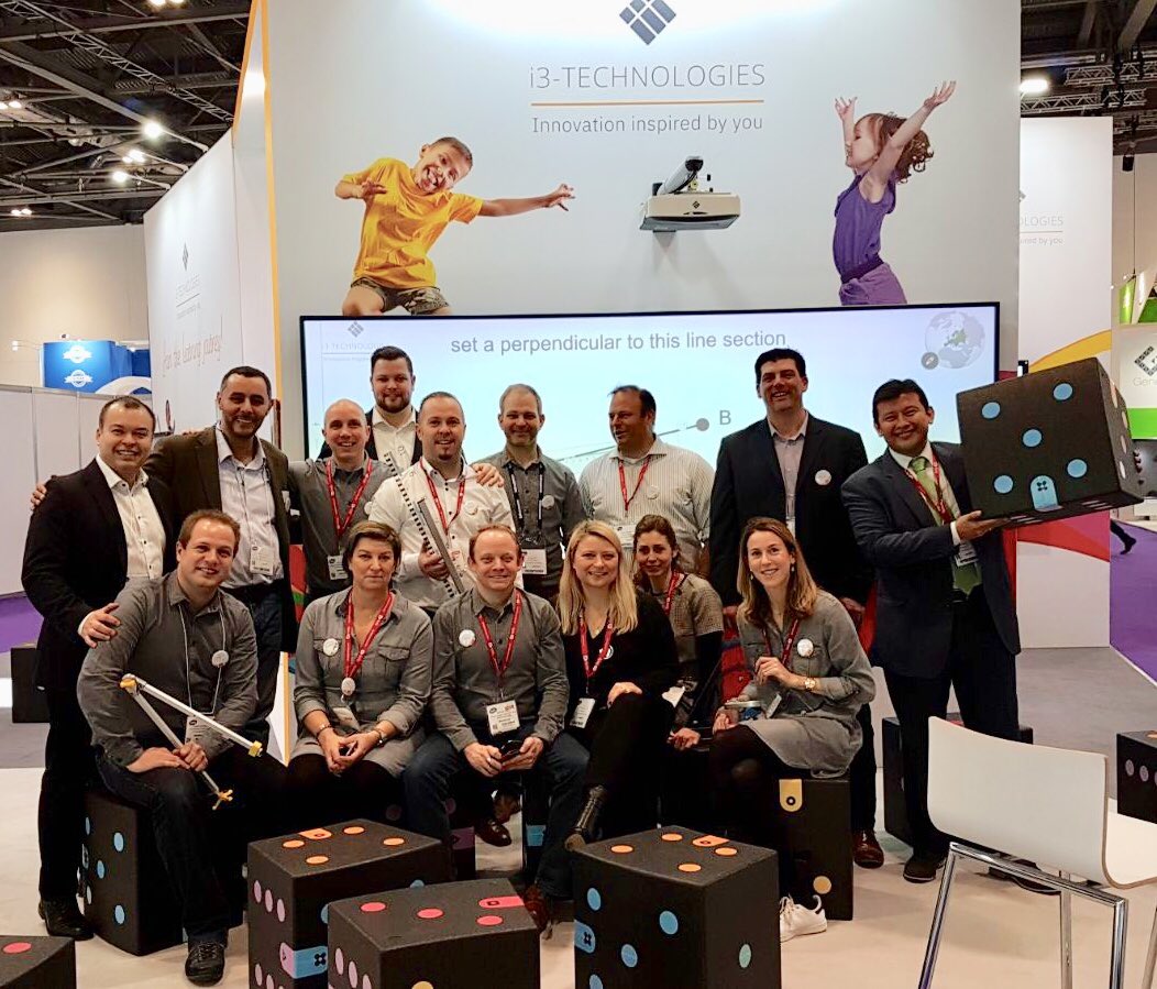 Saar76's tweet photo. Ready to rumble at this year’s #BETT18 #i3technologies #bestteamoftheworld #BETT2018 #awardnominee #bettawards https://t.co/ySr92pzfXL