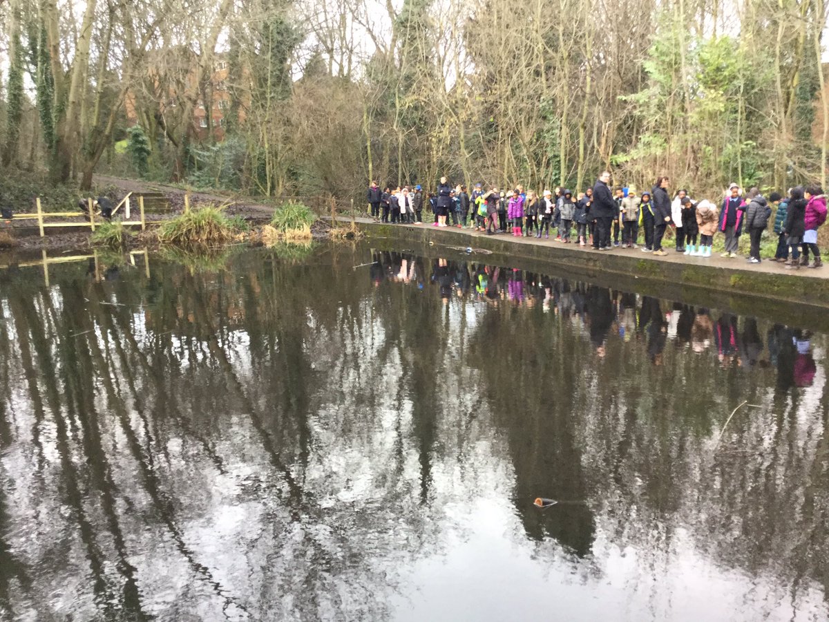 STC_6MT's tweet photo. Yesterday we visited Crabtree Pond to research ponds for our information board #stcengineers2018 https://t.co/sxkYlIuQZE