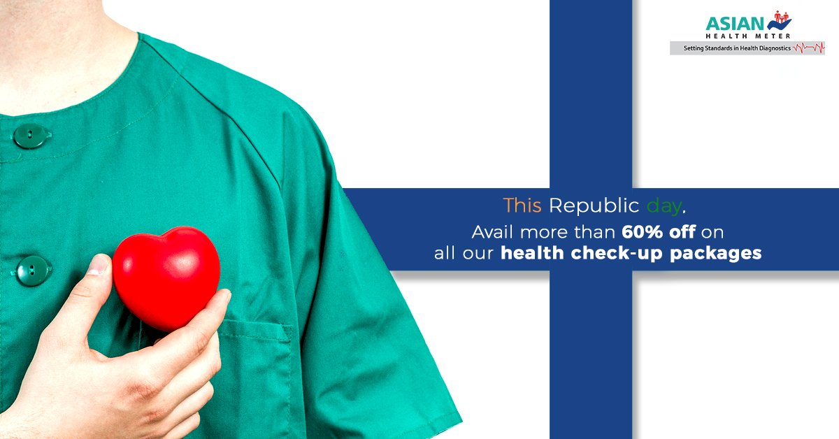 AsianHealth's tweet photo. Asian Health Meter offer big #discount on #healthcheckup packages on this #RepublicDay 
https://t.co/zU4MW4dnUW https://t.co/yXRafqKDkP