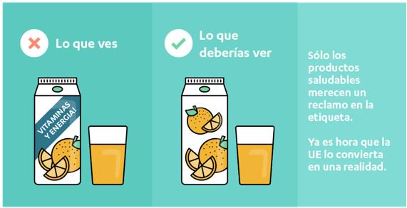consumidores's tweet photo. Muchos alimentos siguen usando alegaciones como reclamos para atraer al consumidor. Algunos zumos de fruta o batidos a menudo prometen calcio, vitaminas, hierro... Pedimos que se aprueben los perfiles nutricionales https://t.co/BQblrNiM3J #stopdodgyclaims @beuc https://t.co/pCSAAQ1JRB