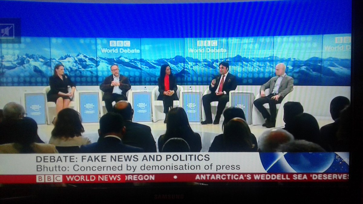 DrRafiqRaji's tweet photo. #davos #wef #wef18 #fakenews #politics #bbcworlddebate [Was #iraq #wmd allegation by US &amp; co. fake news? @nytimes mg. editor kahn gave it a higher classification: it has a class of its own (not a compliment)] https://t.co/djUHsDdBio
