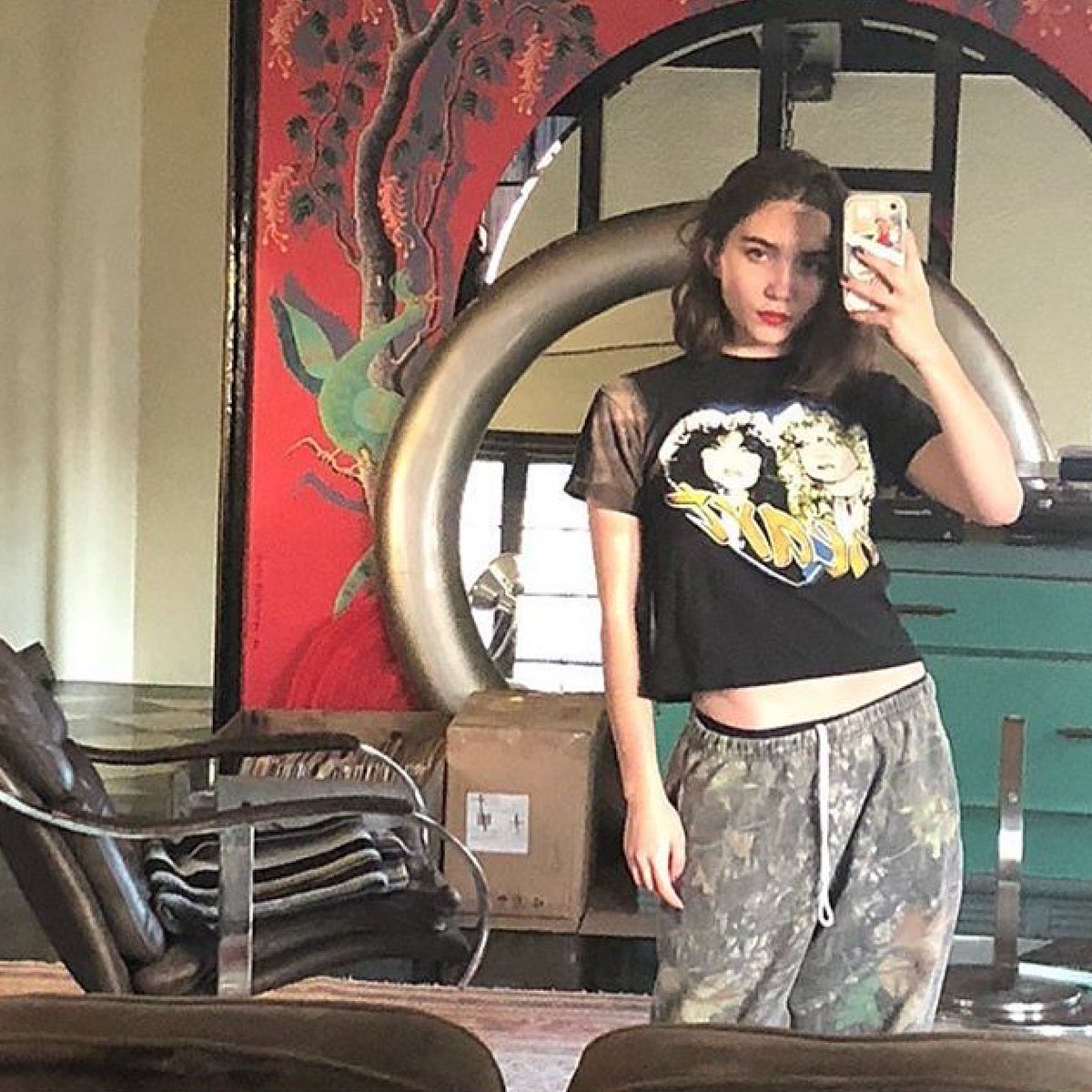 —; lounging in his pants