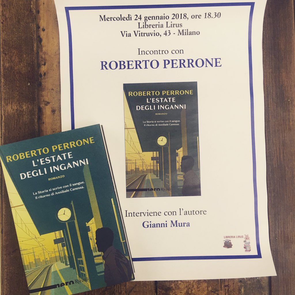 LibreriaLirus's tweet photo. Ci si vede qui stasera? Dalle 18.30 con @Perri57 per scoprire la nuova indagine di #annibalecanessa. La Storia, i misteri, intrighi internazionali, e un personaggio sempre più amato. Con l'autore dialogherà #Gianni #Mura Vi aspettiamo! https://t.co/iuxfyuQwvi