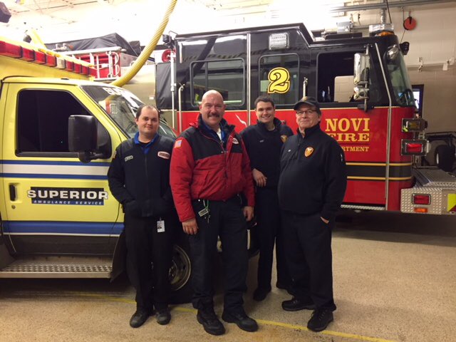 ChiefMolloy's tweet photo. We are proud to partner with @SuperiorAmb Superior Air-Ground Ambulance Company on a new public/private partnership. Superior’s teams will work alongside #NoviFire teams at Station #2, Station #3, and will operate from Station #5 off Beck Rd./Eleven Mile. @cityofnovi #partners https://t.co/4WFSJboTgH