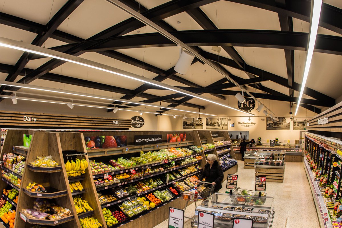 Lit_Electrical's tweet photo. P&amp;G EuroSpar Portadown- Another fantastic project to be involved with and a true testament to the entire Henderson Team. 
See the full detail on our website: https://t.co/KjSF9HumUF https://t.co/JDFu2RXTHL