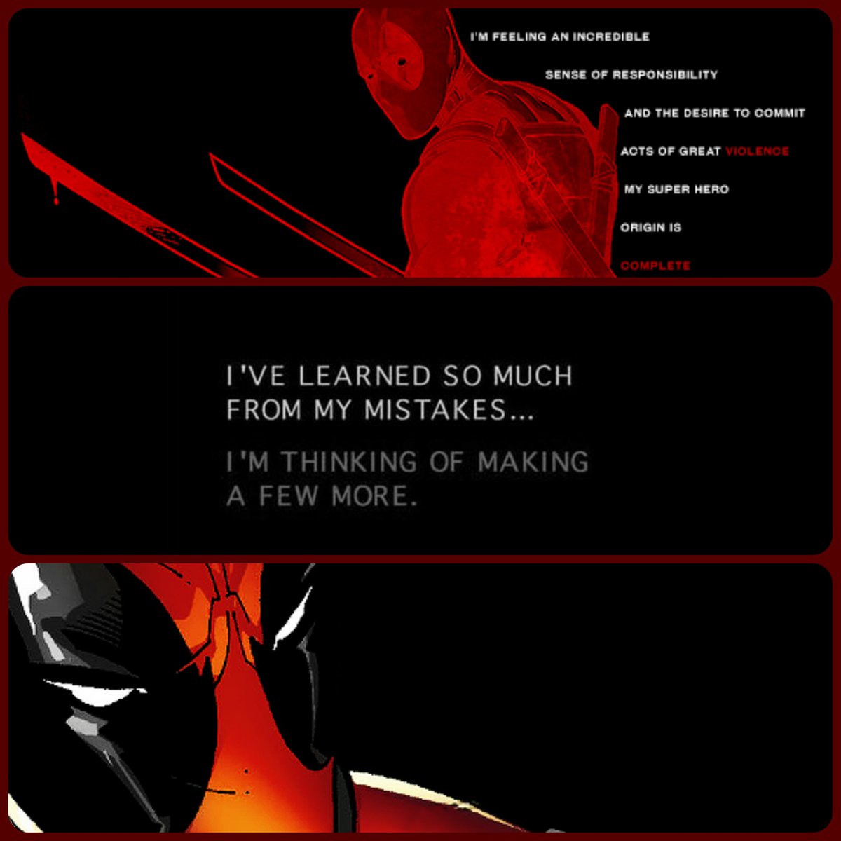 GunsAndJokes's tweet photo. Ｄｅａｄｐｏｏｌ.

❝ Whatever they did to me made me totally indestructible... and completely unfuckable. ❞

⇀Rol medio-extenso.
⇀En español.
⇀Comicverse/MCU.

¿RT? https://t.co/FWaxDfA4eN