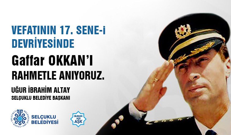 Vefatının 17. Sene-i Devriyesinde Şehit Gaffar Okkan’ı Rahmetle Anıyoruz.
#GaffarOkkan