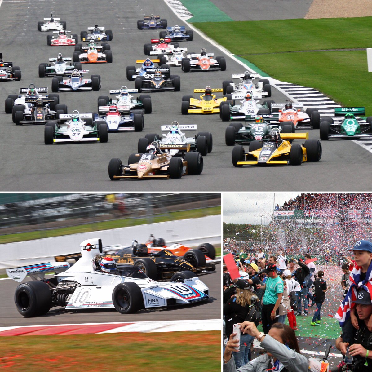 MastersHistoric's tweet photo. We have some very exciting news to announce!! The Masters Historic Formula One cars are going to be putting on a double-header support race at the @F1 British Grand Prix at @SilverstoneUK 🏁🏎 #mastershistoricracing #britishgp #historicformulaone #formula1 #f1 https://t.co/OHbLeAtFc2