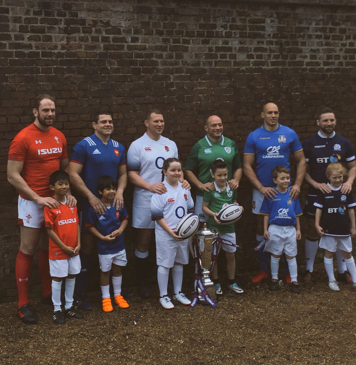 📸 Spot the #NatWest6Nations captain... 😉

Great to be back with <a href="/SixNationsRugby/">Guinness Men's Six Nations</a> team on media ahead of this year’s Championship! 🏉