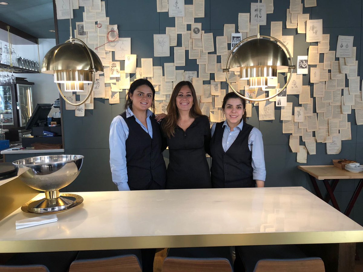 LiveItOutEsp's tweet photo. Visiting interns Alexa and Karla at @HotelTotem in Madrid. A pleasure to see you girls!! #liveitout #internship #spain #hospitalitytourism https://t.co/EpPDp19AQ3